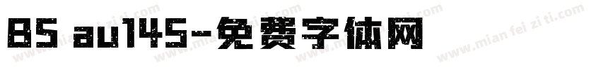 BS au145字体转换
